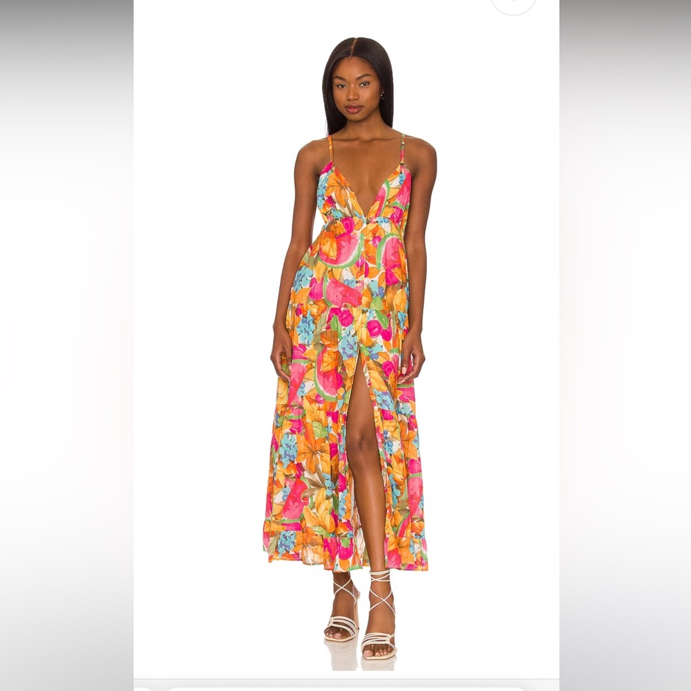 Love the Label floral dress in juicy